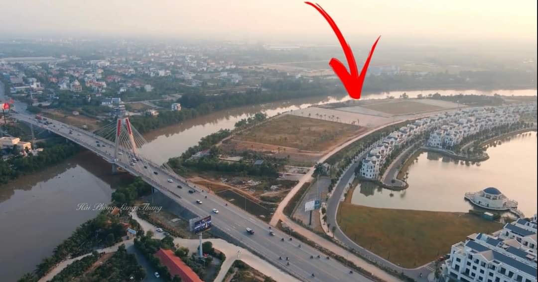 Khu đất được UBND quận Lê Chân cho thuê có dấu hiệu được san lấp hết hành lang thoát lũ, hành lang an toàn đê.