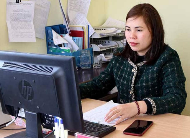Chị Lương Thị Hòa.