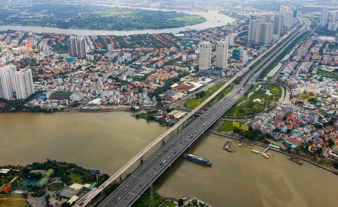 Thị trường bất động sản phía Đông TP HCM. Ảnh: Trần Quỳnh.