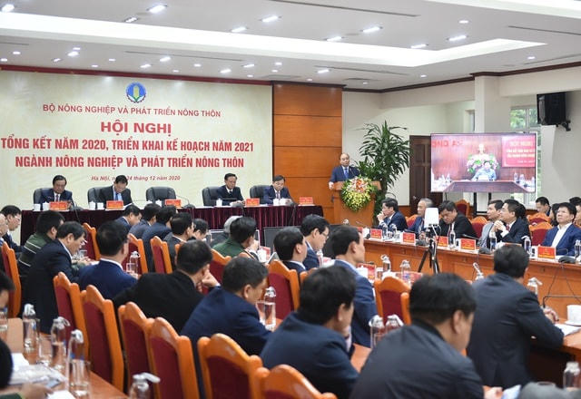 Thủ tướng phát biểu chỉ đạo tại Hội nghị.  
