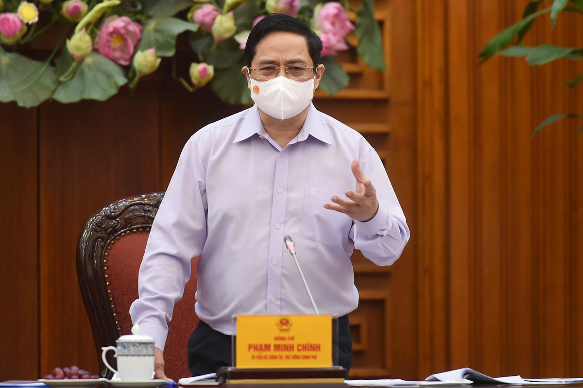 Thủ tướng Phạm Minh Chính: "Một trong những nguồn lực bên trong rất quan trọng là giá trị con người Việt Nam, cơ chế, chính sách, đường lối, tổ chức, vận hành tốt hay xấu đều do yếu tố con người quyết định. Ảnh: VGP.