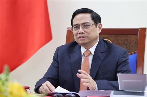 Thủ tướng Chính phủ Phạm Minh Chính. (Ảnh: Dương Giang/TTXVN).