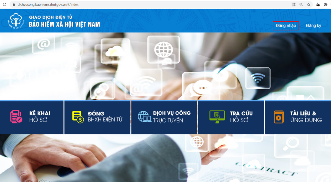 Hướng dẫn thay đổi thông tin giao dịch điện tử cá nhân với cơ quan bảo hiểm xã