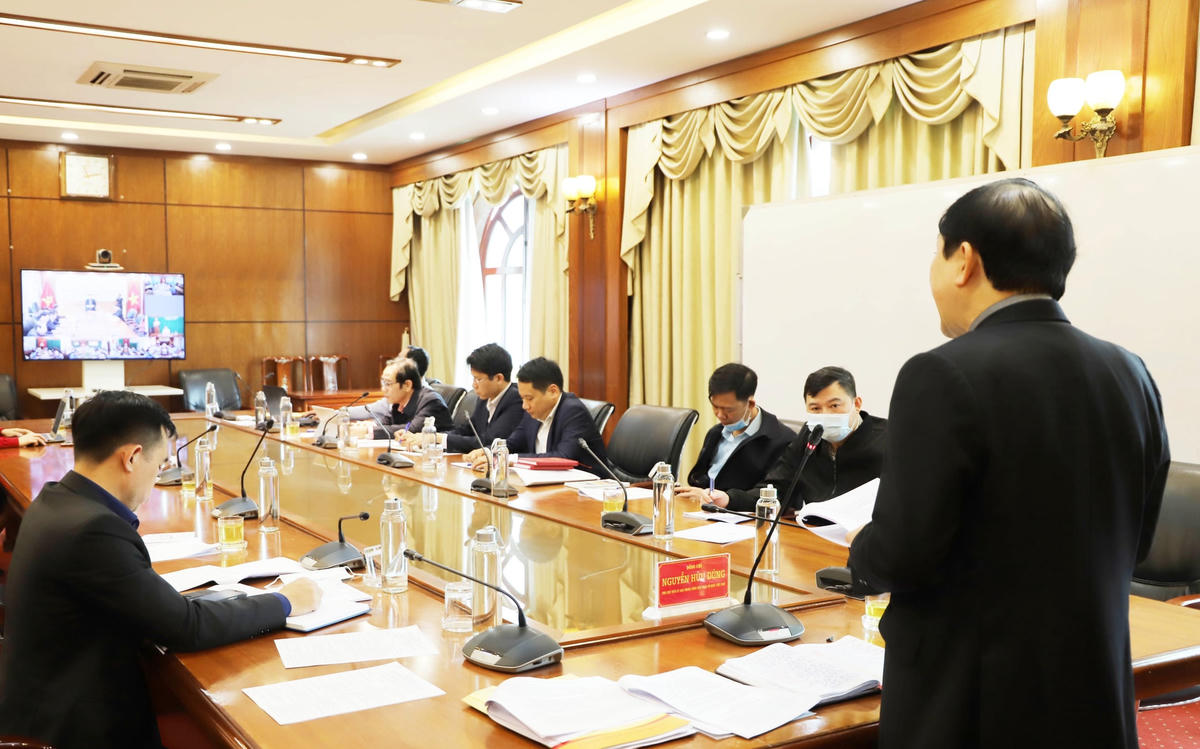 Tổng kết công tác Mặt trận Cụm thi đua các tỉnh bắc sông Hậu năm 2021