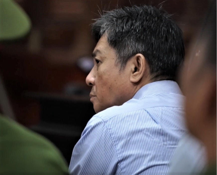 Nguyên Giám đốc Sở TNMT TP HCM Đào Anh Kiệt lãnh mức án nặng nhất, do tổng hợp cả hình phạt trong một vụ án khác.