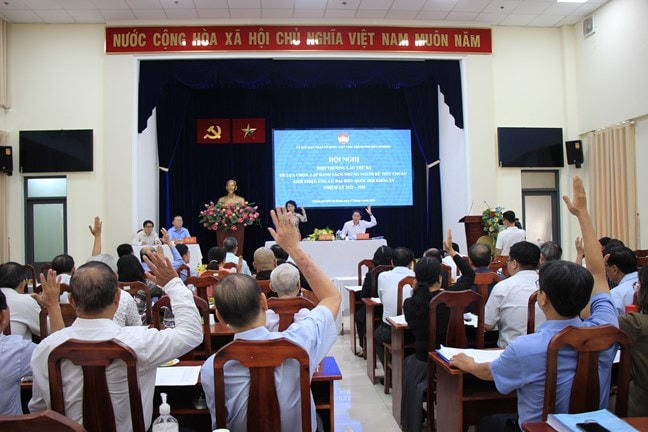 Ủy ban MTTQ Việt Nam Thành phố Hồ Chí Minh tổ chức Hội nghị hiệp thương lần thứ ba.
