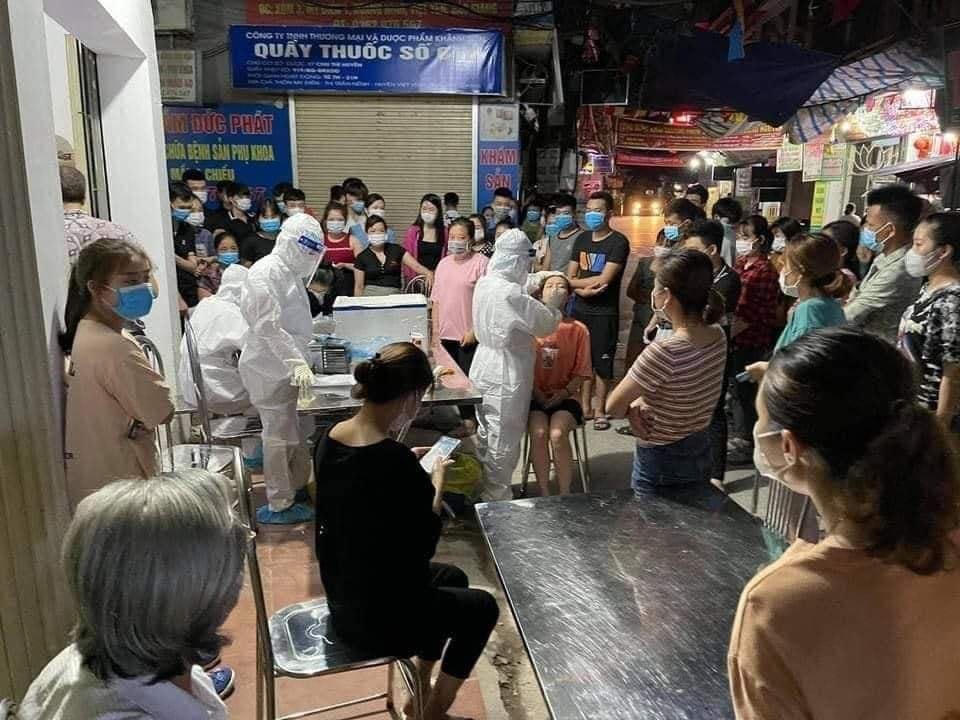 Xét nghiệm y tế tại huyện Việt Yên, Bắc Giang.