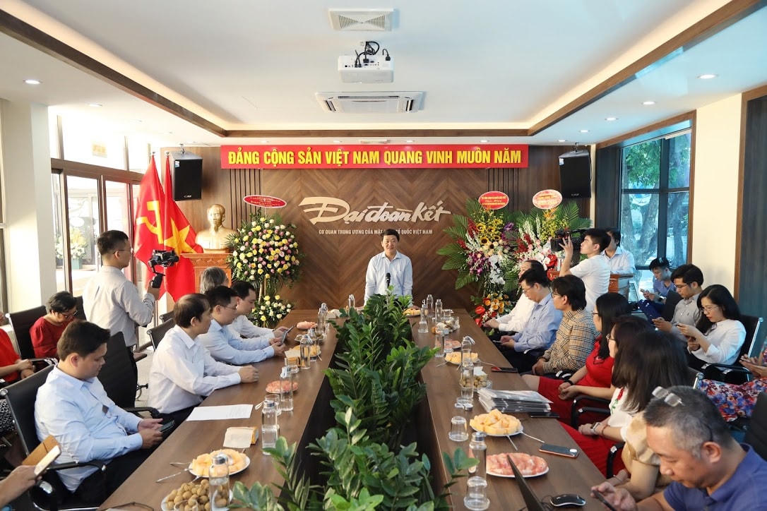 Quang cảnh buổi Lễ. (Ảnh: Quang Vinh).