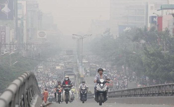 Hà Nội của Việt Nam đang đứng thứ 11 và Thành phố Hồ Chí Minh đứng thứ 30 ô nhiễm không khí.