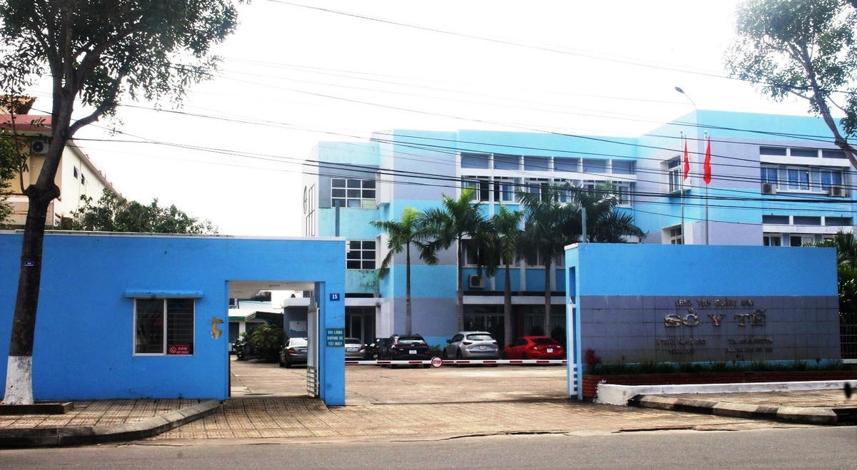 Một góc trụ sở Sở Y tế Quảng Nam.