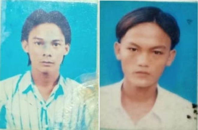 Đinh Văn Út và Trần Văn Trứ (từ trái qua). (Nguồn: Sưu tầm)