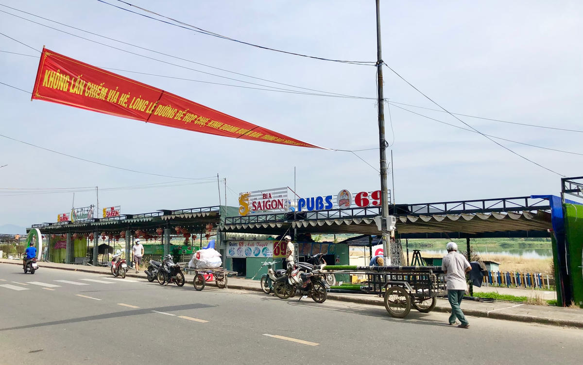 Các tiểu thương phải trả mặt bằng trước ngày 10/6/2021.