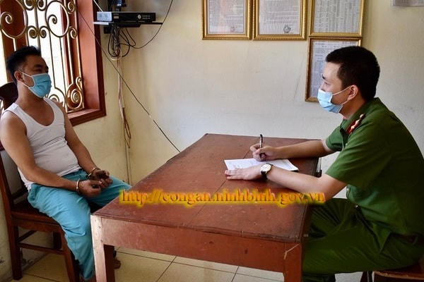 Nghi phạm Nguyễn Văn Đồng bị bắt giữ.