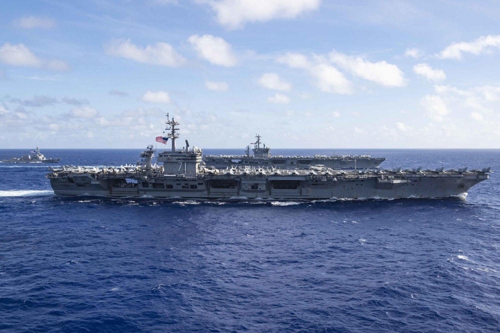 Tàu sân bay USS Theodore Roosevelt.