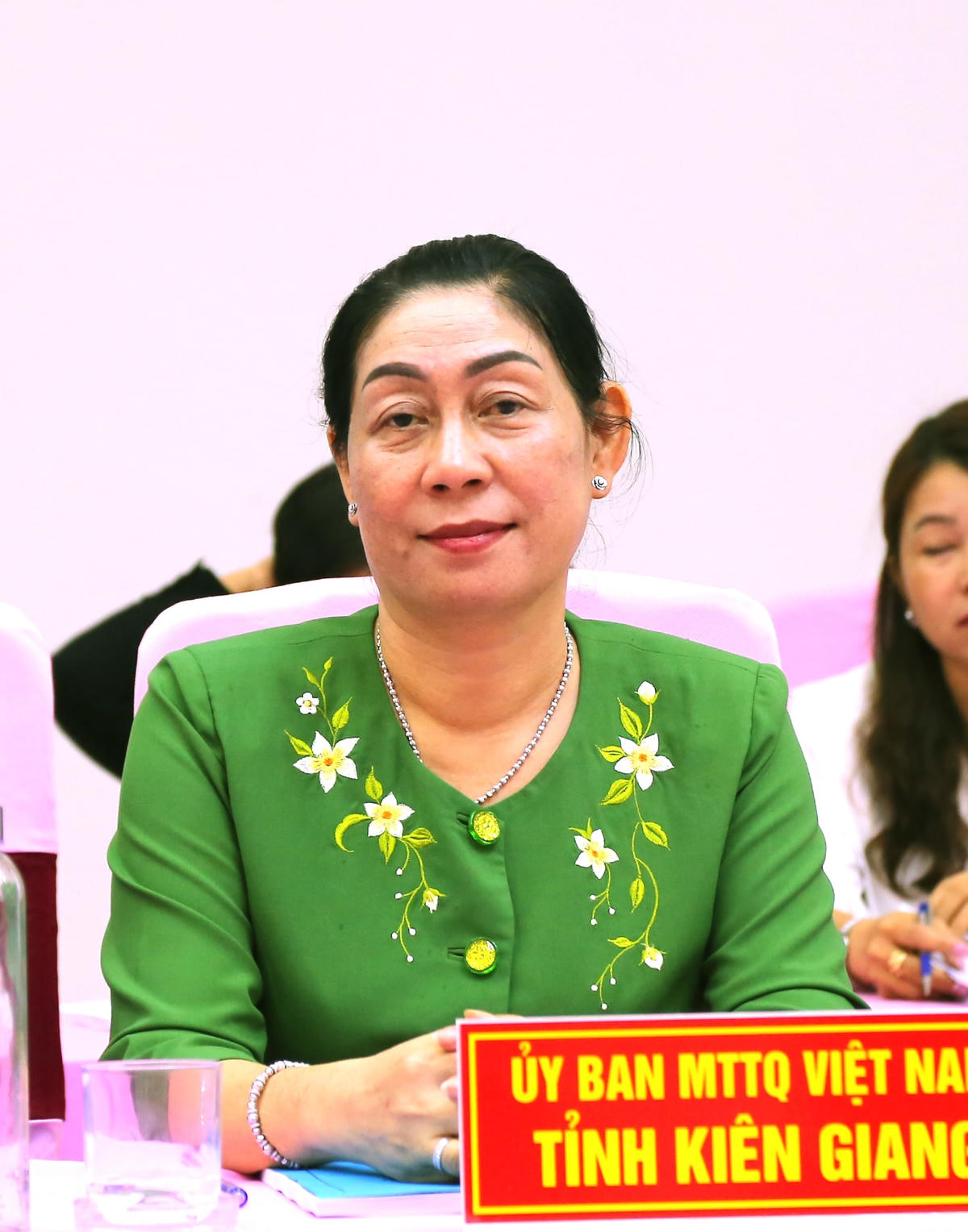 Bà Lê Thị Vệ, Chủ tịch UBMTTQ Việt Nam tỉnh Kiên Giang