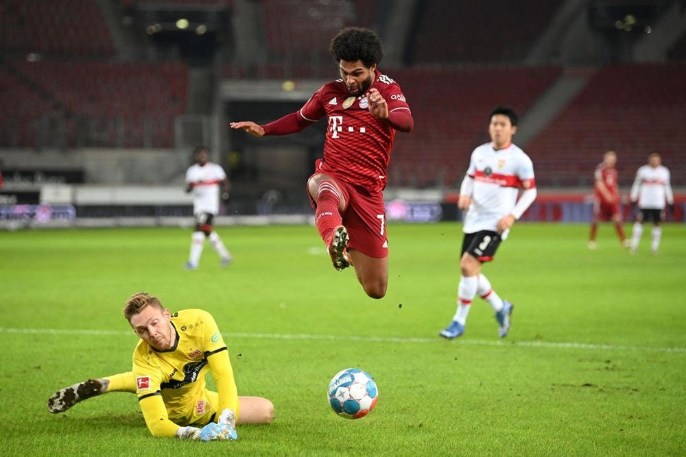 Gnabry thăng hoa để giúp Bayern thắng đậm. (Nguồn: Getty Images).