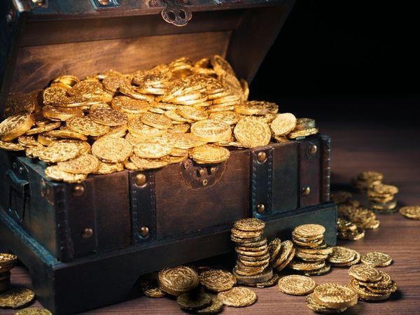 216 đồng tiền vàng cổ được tìm thấy. (Ảnh minh họa).