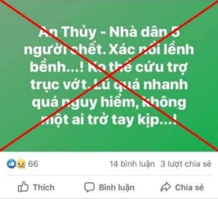 Bị xử phạt 5 triệu đồng vì đăng tải thông tin sai sự thâtj