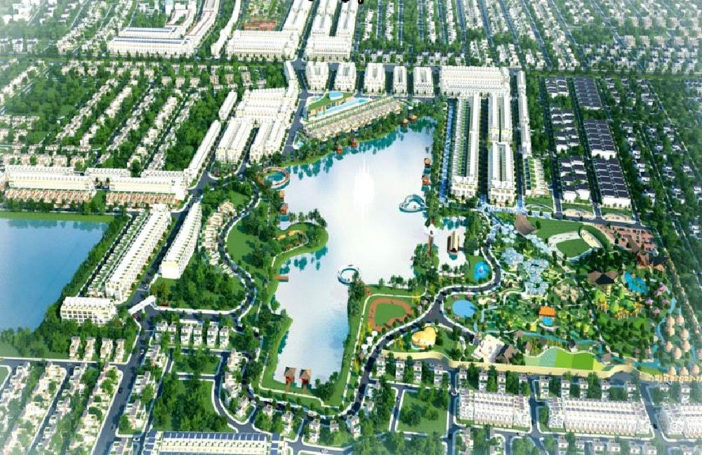 Khu đô thị du lịch nghỉ dưỡng Hồ Bến Tắm rộng 502,63 ha có quy mô dân số dự kiến khoảng 20.000 người. Ảnh: Cổng thông tin đối ngoại tỉnh Hải Dương.