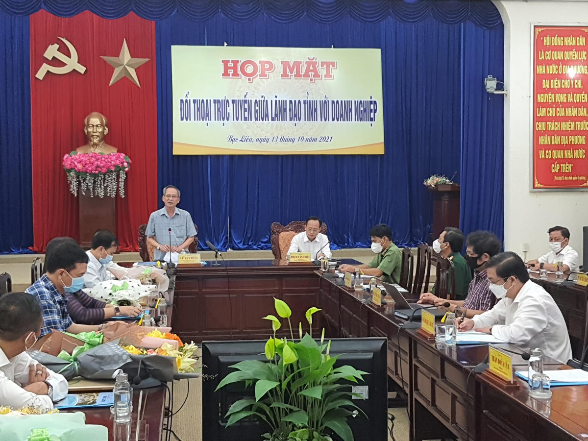 Bí thư Tỉnh Ủy Bạc Liêu cam kết sẽ tạo mọi điều kiện thuận lợi nhất để doanh nghiệp, doanh nhân ngày càng phát triển lớn mạnh.