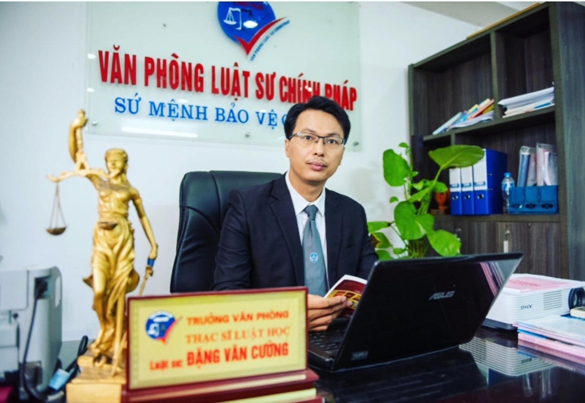 Luật sư Đặng Văn Cường, Trưởng văn phòng Luật sư Chính Pháp.