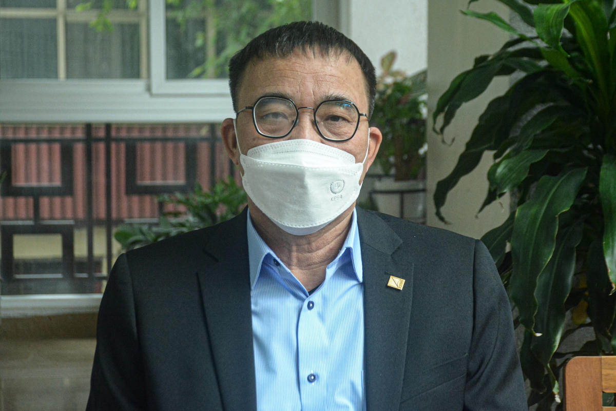 Ông Phan Đăng Sơn, Chủ tịch Hội Kiến trúc sư Việt Nam.