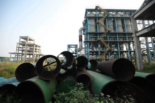 Hoang phế dự án Nhà máy Gang thép Thái Nguyên (mở rộng).