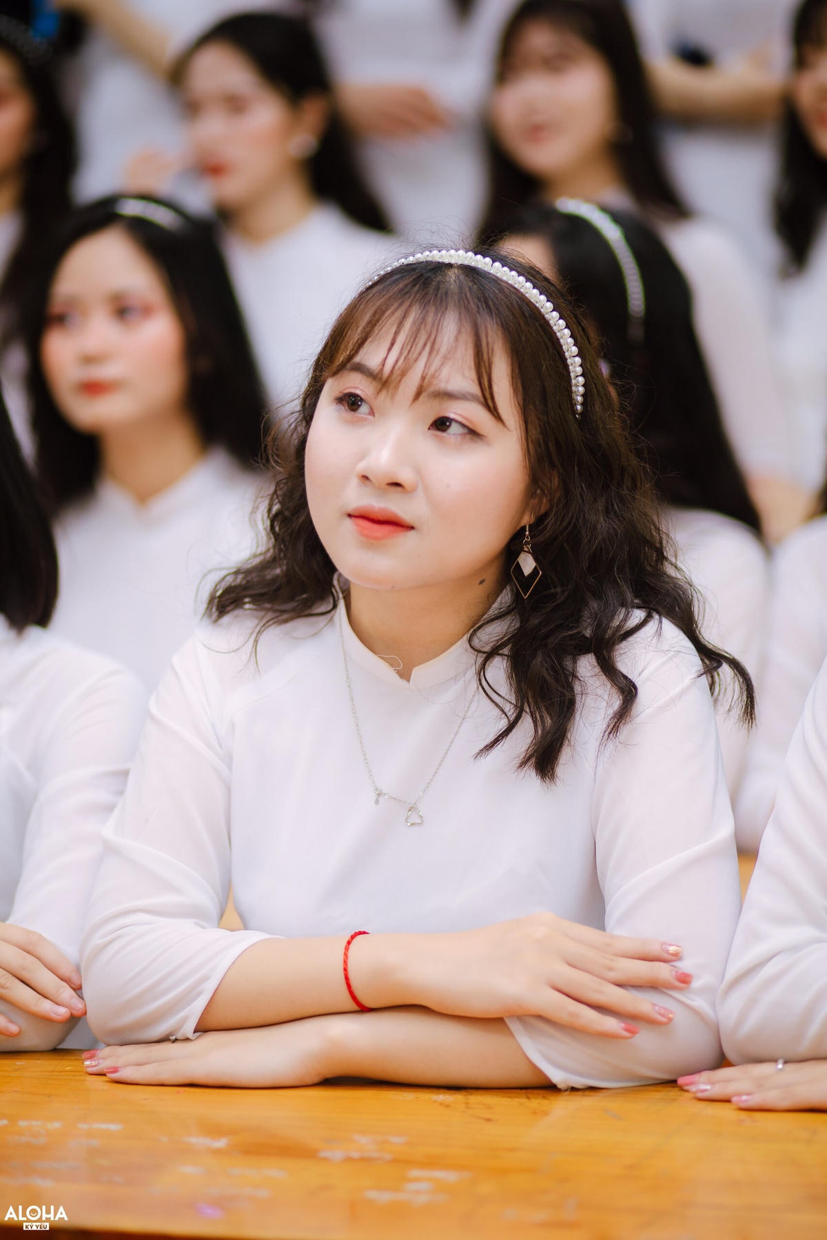 Chân dung nữ sinh Đinh Thị Kim Ngân (lớp 12C3 trường THPT Chuyên Phan Bội Châu, Nghệ An), thủ khoa khối C cả nước. Ảnh: NVCC.