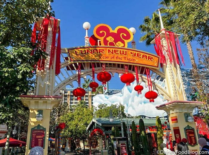 Lễ hội Tết Nguyên Đán 2022 sẽ được tổ chức trong khuôn khổ công viên Disney California Adventure. Ảnh: Trips With Tykes.  