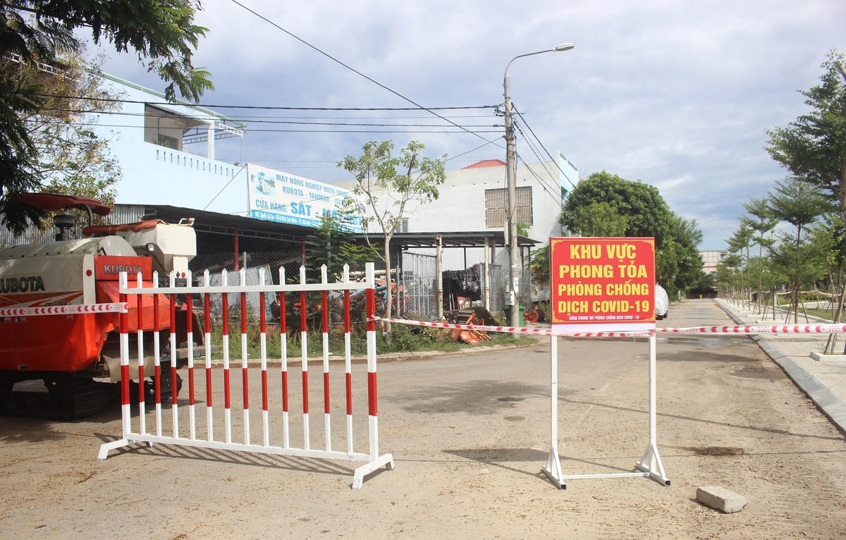 Khu vực phong tỏa. Ảnh minh họa.
