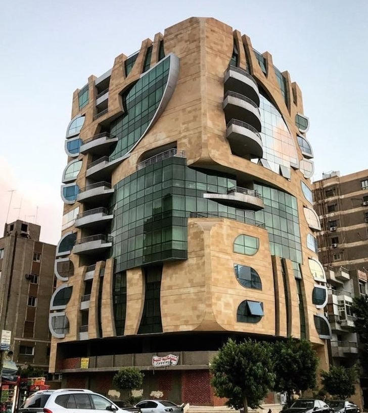 Một toàn kiến trúc ở Cairo, Ai Cập.  