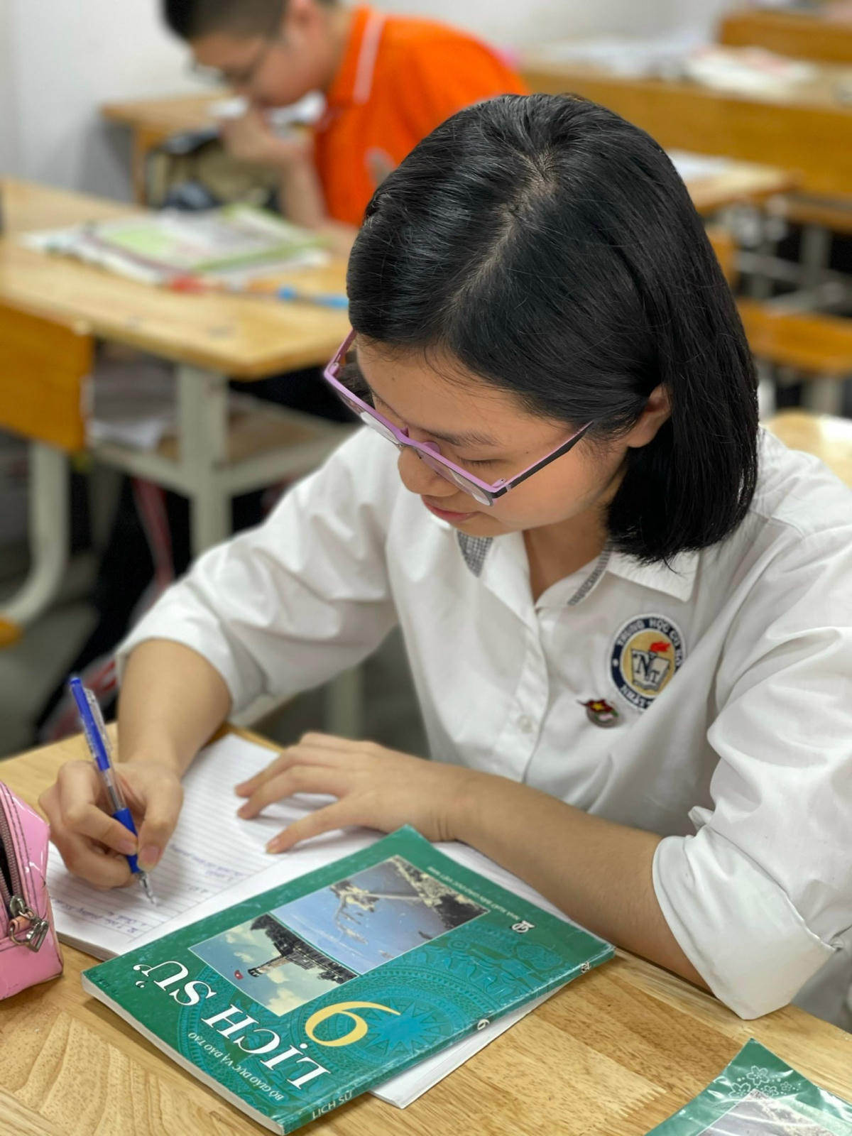 Làm thế nào để học sinh hứng thú với môn Lịch sử là câu hỏi khiến nhiều người trong ngành GDĐT phải suy nghĩ. Ảnh: NGUYỄN HOÀI.
