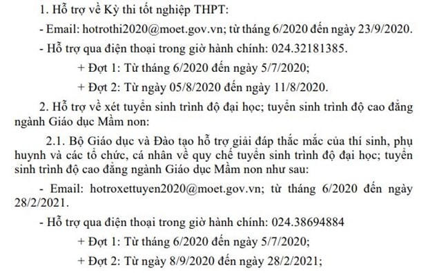 (Nguồn: Bộ Giáo dục và Đào tạo).  