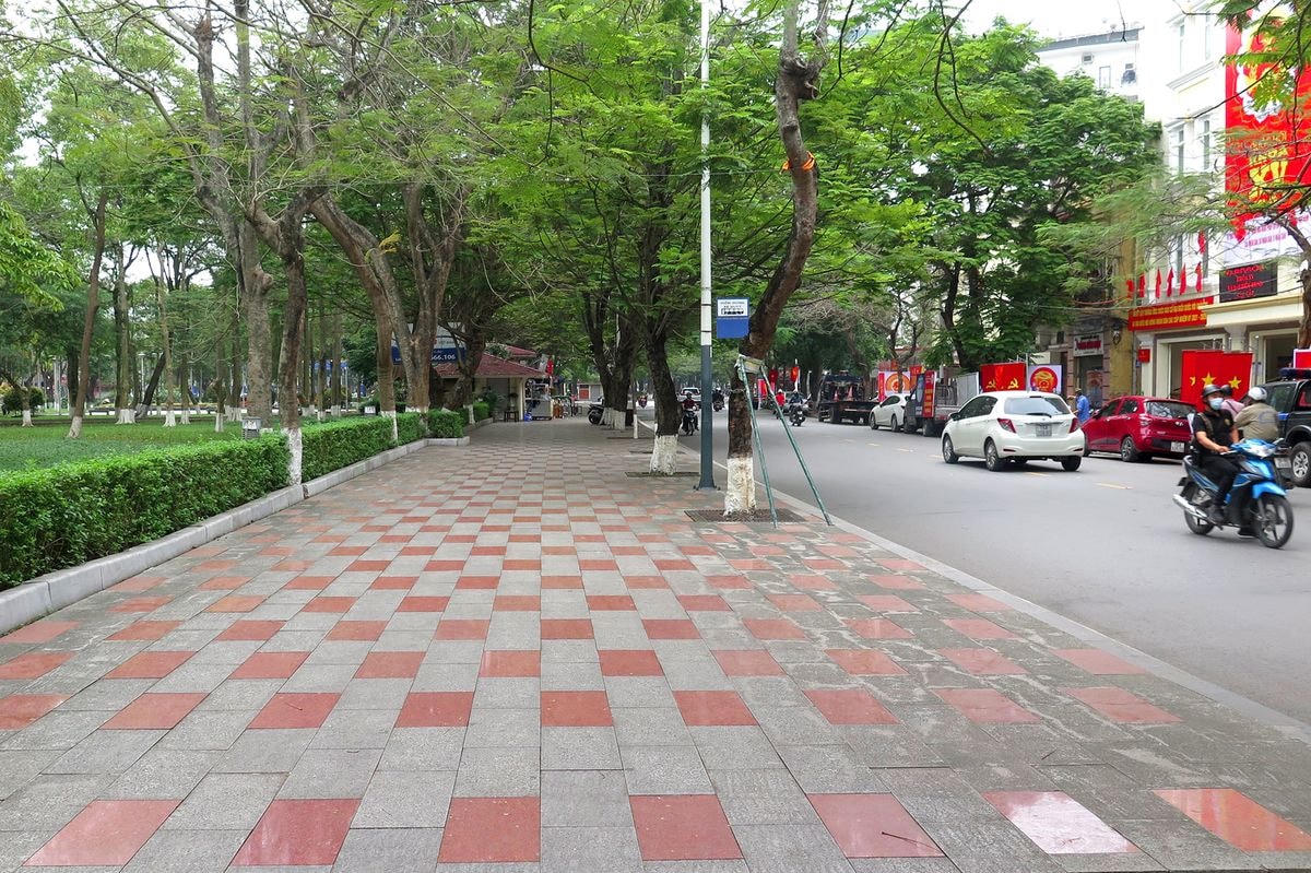 Toàn bộ vỉa hè trung tâm nội thành TP Hải Phòng sẽ được cải tạo, nâng cấp trong năm 2021.