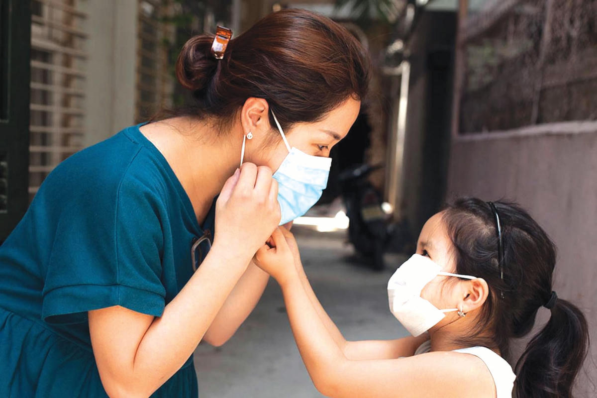 Việt Nam chống Covid-19, hình ảnh từ UNICEF.