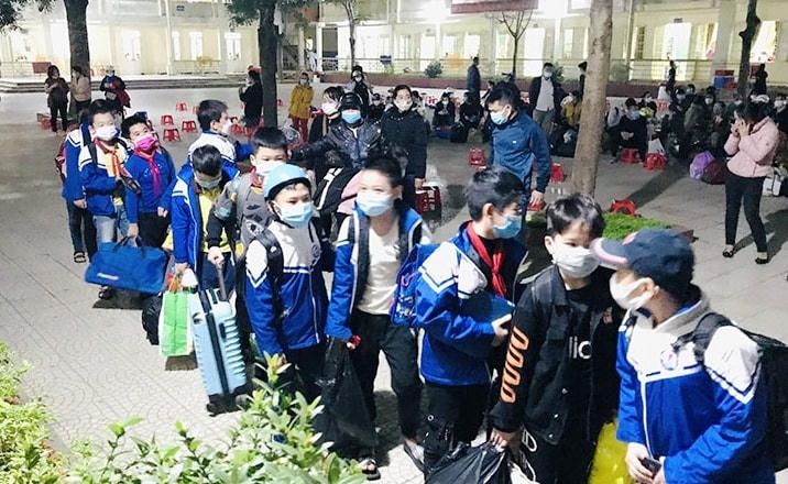 Ngày 22/11, TP Thanh Hóa ghi nhận 7 F0 có liên quan đến Trường Tiểu học Hoàng Hoa Thám.