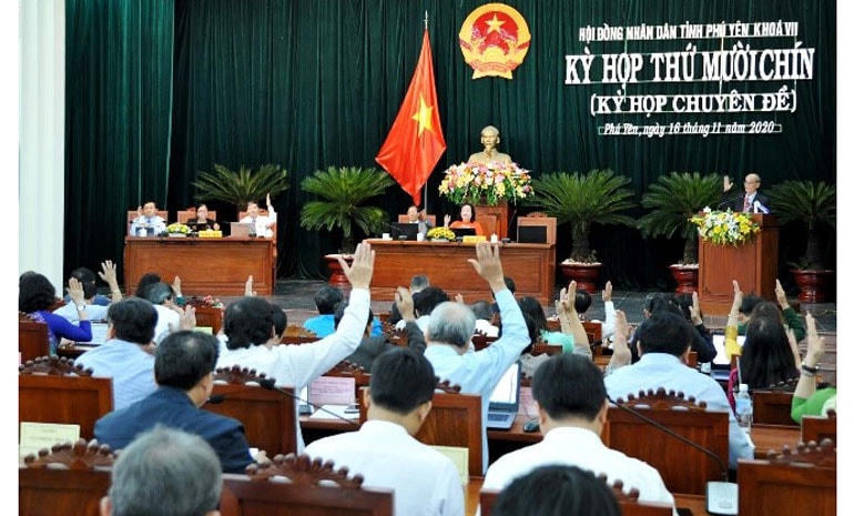 Quang cảnh kỳ họp.