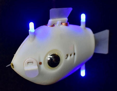 Cá robot của Đại học Havard. Ảnh: CPF.