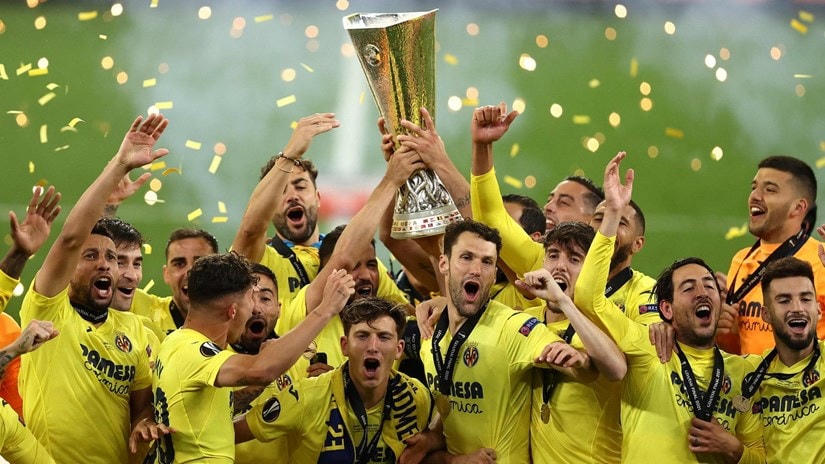 Villarreal lần đầu vô địch Europa League. (Nguồn: AFP/Getty Images).