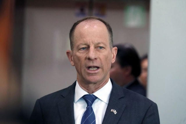 Trợ lý Ngoại trưởng Mỹ David Stilwell (Ảnh: EPA).