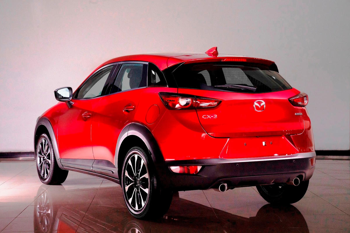 Mazda CX-3 một trong sản phẩm được THACO giới thiệu sáng nay.