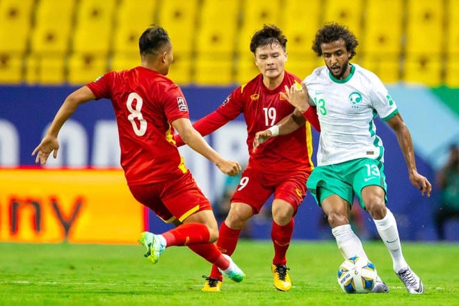 Đội tuyển Việt Nam tụt một bậc trên bảng xếp hạng FIFA sau thất bại trước Saudi Arabia.