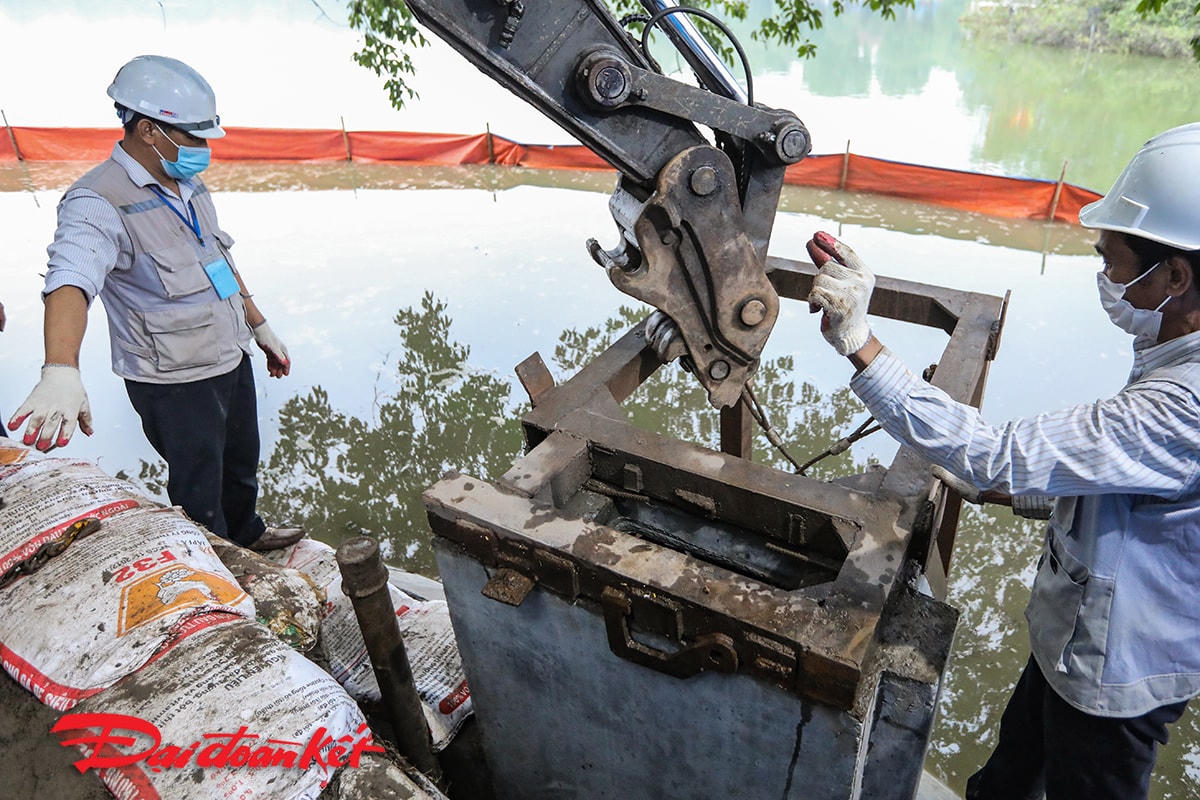 Loại kè dùng để kè hồ Hoàn Kiếm là sản phẩm được nghiên cứu, sản xuất và đã ứng dụng ở rất nhiều công trình từ Bắc vào Nam.