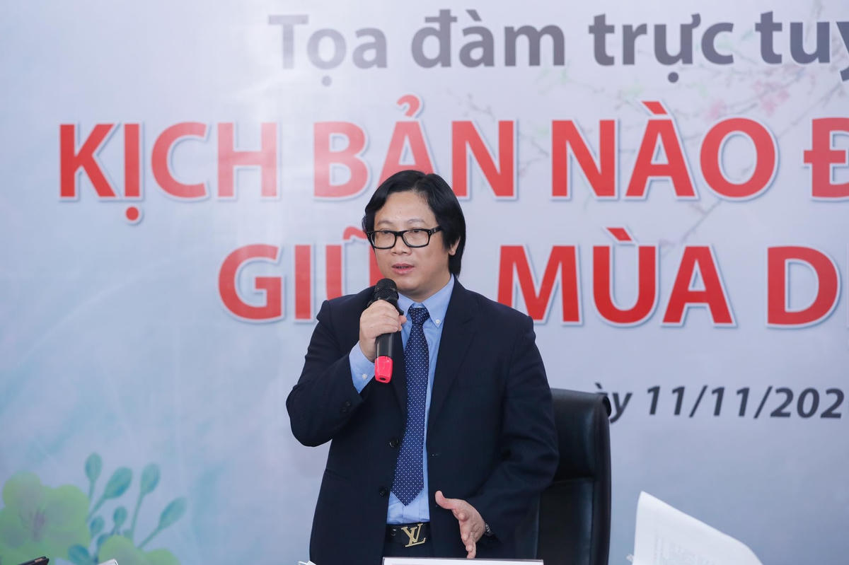 Nhà báo Lê Anh Đạt. Ảnh: Quang Vinh.