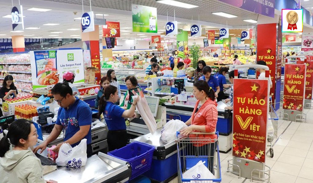Hệ thống Siêu thị Co.opmart toàn TPHCM sẵn sàng phục vụ người dân. Ảnh: CTV