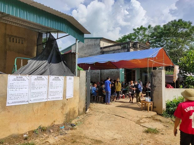 Ngôi nhà xảy ra vụ hoả hoạn thương tâm. Ảnh: SKĐS.