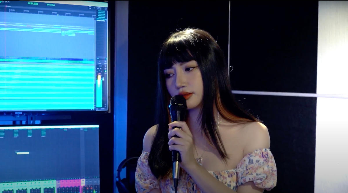 Với thế mạnh là giọng hát, Orange khiến các Msster tấm tắc khen hay.