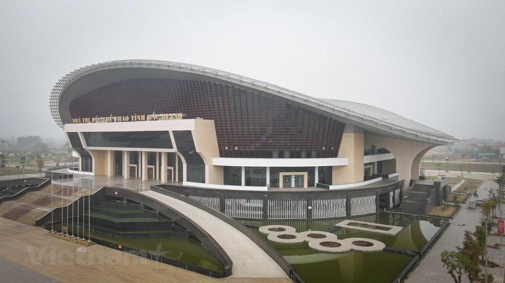 Đây sẽ là nơi tổ chức môn thi đấu cầu lông tại SEA Games 31.(Ảnh: PV/Vietnam+).