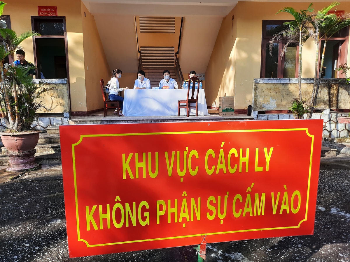 Quảng Nam đang tăng cường các biện pháp chống dịch SARS-CoV-2.
