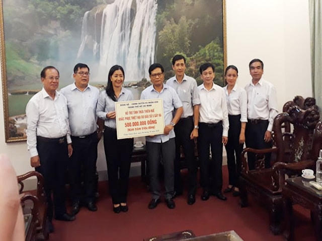 TP Hồ Chí Minh hỗ trợ Thừa Thiên – Huế 500 triệu đồng khắc phục hậu quả sau bão số 5 vừa qua.
